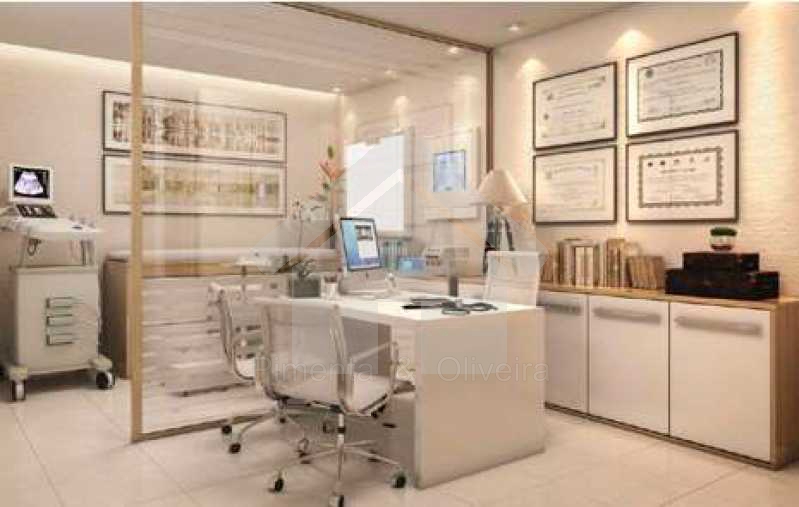Conheça Sala-sugestão-de-consultório do imóvel - Sala comercial Freguesia - POSL00003 - 10 Sala-sugestão-de-consultório - Sala comercial Freguesia - POSL00003 - 10