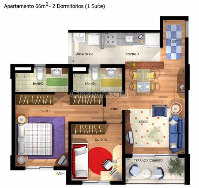 Conheça 66m2 com suíte do empreendimento - Fachada - East Side Condominium Club - 20 - 3 66m2 com suíte - Fachada - East Side Condominium Club - 20 - 3