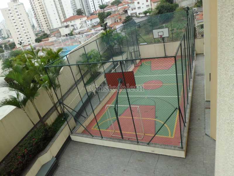 Conheça Quadra poliesportiva do empreendimento - Fachada - Condomínio Edifício Scalla - 34 - 3 Quadra poliesportiva - Fachada - Condomínio Edifício Scalla - 34 - 3