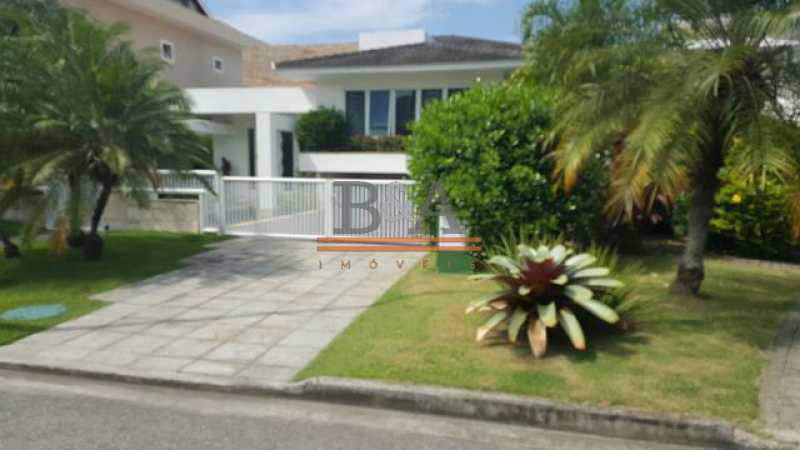 2 - B&A Vende Casa em Condomínio na Barra da Tijuca - COCN40005 - 1