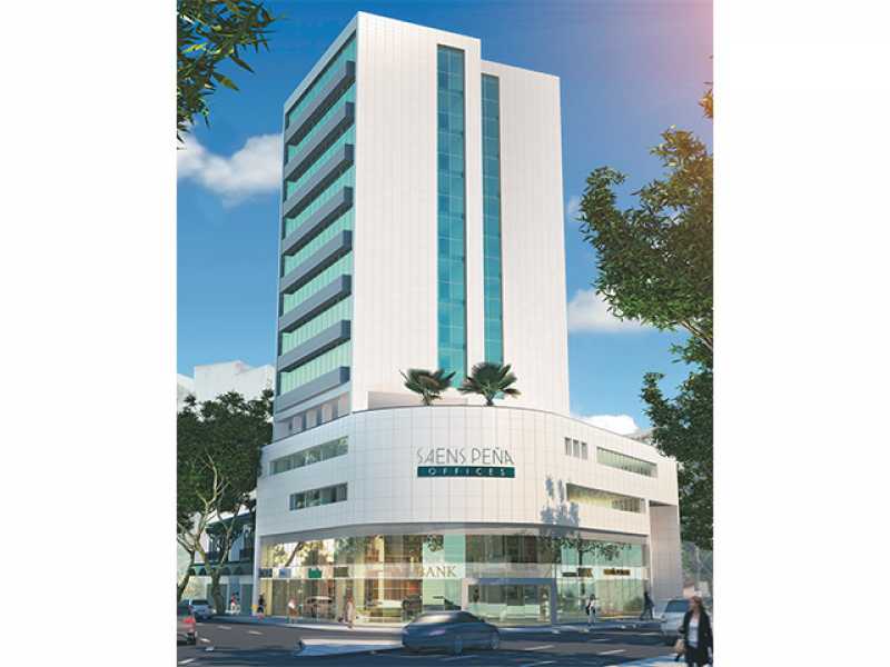 fachada-diurna-saens-pena2 - Sala Comercial 20m² à venda Rio de Janeiro,RJ - R$ 375.000 - TISL00034 - 3