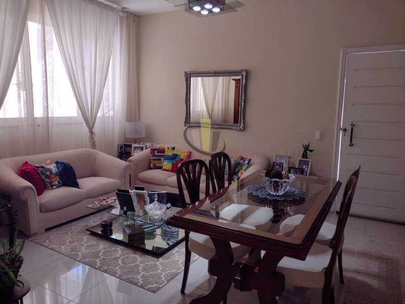 Salas integradas - Casa em Condomínio 3 quartos à venda Pechincha, Rio de Janeiro - R$ 932.000 - FRCN30097 - 1
