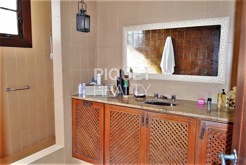 Conheça BANHEIRO do imóvel - Casa em Condomínio 4 quartos à venda Rio de Janeiro,RJ - R$ 8.990.000 - 00215CA - 21 BANHEIRO - 21