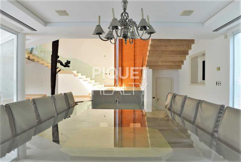 Conheça SALA DE JANTAR do imóvel - Casa em Condomínio 5 quartos à venda Rio de Janeiro,RJ - R$ 42.000.000 - 00080CA - 12 SALA DE JANTAR - Casa em Condomínio 5 quartos à venda Rio de Janeiro,RJ - R$ 42.000.000 - 00080CA - 12