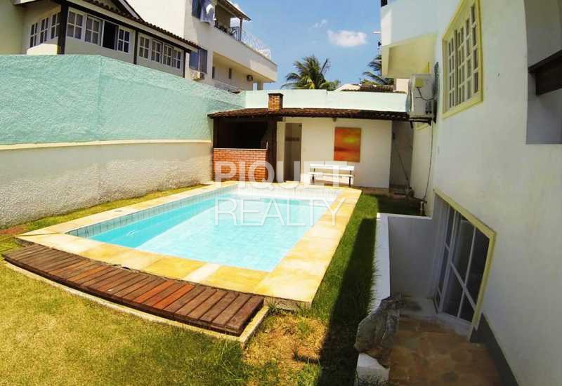 PISCINA, CHURRASQUEIRA E SAUNA - Casa em Condomínio 4 quartos à venda Rio de Janeiro,RJ - R$ 4.200.000 - 00018CA - 8