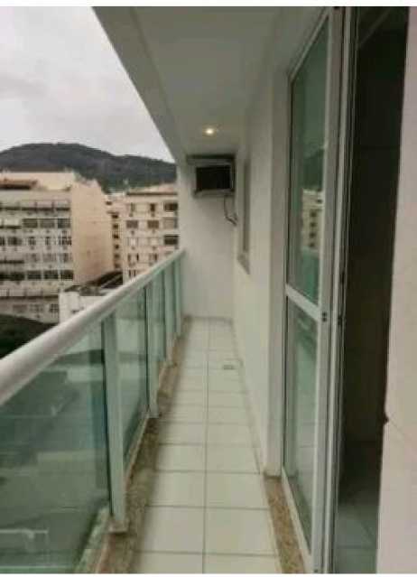 Conheça Varanda do imóvel - Flat 1 quarto Botafogo - BOFL10009 - 12 Varanda - Flat 1 quarto Botafogo - BOFL10009 - 12
