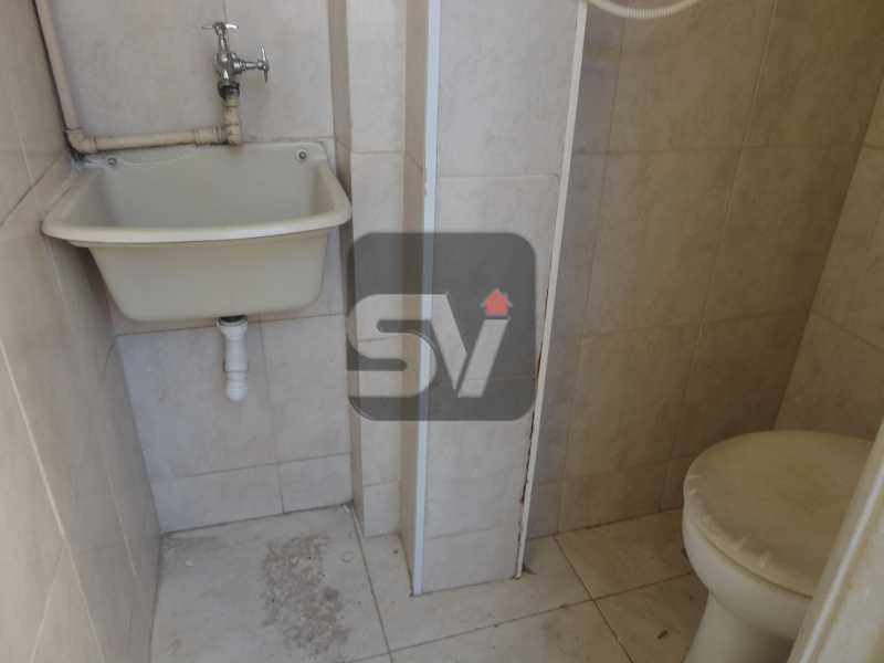 Conheça Banheiro de serviço do imóvel - Apartamento Para Alugar - Rio de Janeiro - RJ - Botafogo - SVAP10011 - 12 Banheiro de serviço - Apartamento Para Alugar - Rio de Janeiro - RJ - Botafogo - SVAP10011 - 12