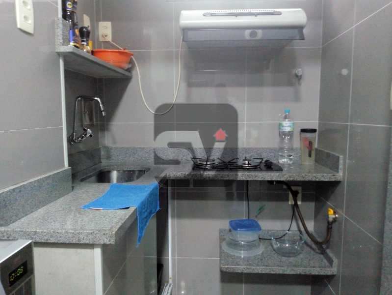 Conheça Cozinha do imóvel - Apartamento Rio de Janeiro,zona sul,Botafogo,RJ À Venda,30m² - SVAP00007 - 6 Cozinha - Apartamento Rio de Janeiro,zona sul,Botafogo,RJ À Venda,30m² - SVAP00007 - 6