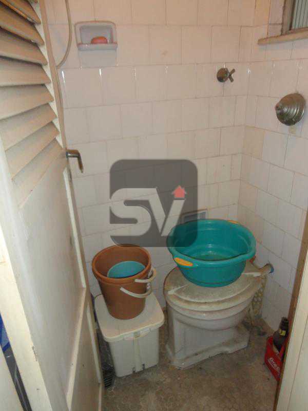 Conheça Banheiro de empregada do imóvel - Laranjeiras. 110 m². 3 quartos - SVAP30019 - 18 Banheiro de empregada - Laranjeiras. 110 m². 3 quartos - SVAP30019 - 18