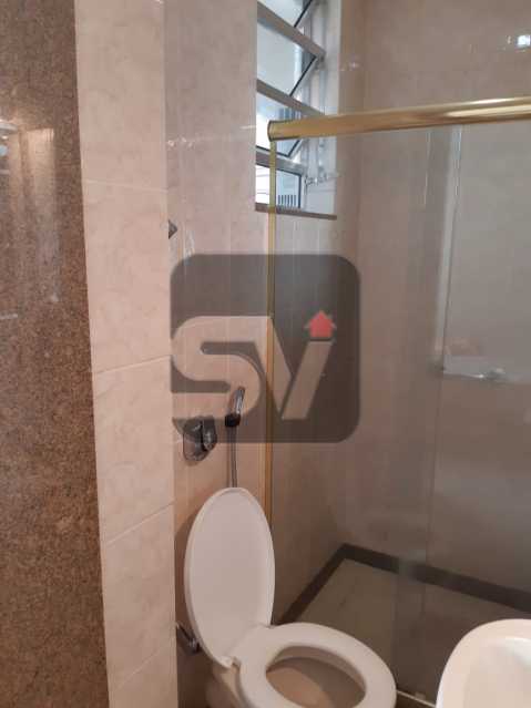 Conheça Banheiro Suíte do imóvel - Apartamento mobiliado de 3 quartos, esquina com Av. Atlântica - SVAP30025 - 13 Banheiro Suíte - Apartamento mobiliado de 3 quartos, esquina com Av. Atlântica - SVAP30025 - 13