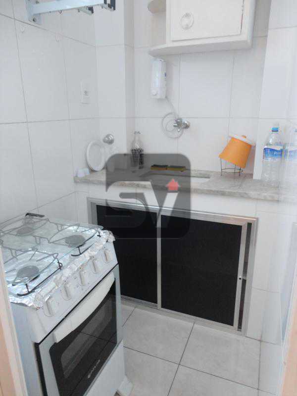 Conheça Cozinha do imóvel - Flamengo. Andar alto. Semi Mobiliado. 1 Quarto. Vaga - SVAP10032 - 8 Cozinha - Flamengo. Andar alto. Semi Mobiliado. 1 Quarto. Vaga - SVAP10032 - 8