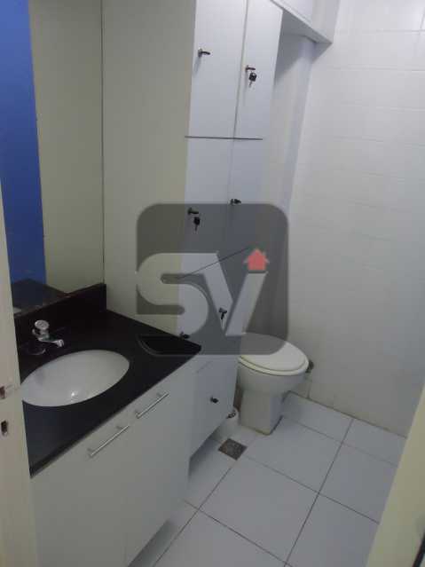Conheça Banheiro social do imóvel - Sala Comercial Rio de Janeiro, zona sul,Copacabana, RJ Para Alugar, 40m² - SVSL00005 - 8 Banheiro social - Sala Comercial Rio de Janeiro, zona sul,Copacabana, RJ Para Alugar, 40m² - SVSL00005 - 8
