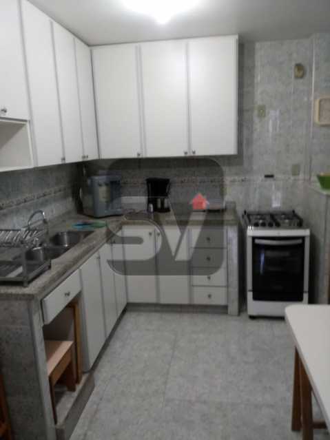 Conheça Cozinha do imóvel - 3 Quartos. Botafogo. Vaga do Condomínio. Vista Livre - SVAP30051 - 8 Cozinha - 8