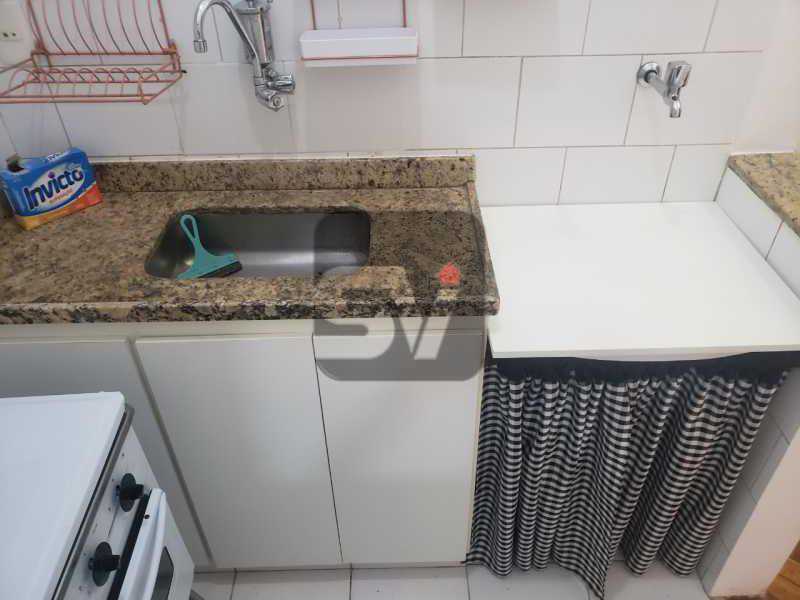 Conheça Cozinha do imóvel - Copacabana. 1 Quarto. Varanda. Reformado. - SVAP10060 - 12 Cozinha - Copacabana. 1 Quarto. Varanda. Reformado. - SVAP10060 - 12
