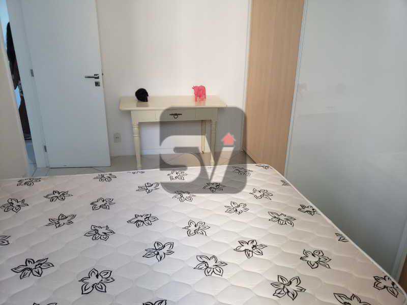 Conheça Quarto 2 do imóvel - Mobiliado. Reformado. 2 quartos. Botafogo. Vista. Varanda. - SVAP20108 - 15 Quarto 2 - Mobiliado. Reformado. 2 quartos. Botafogo. Vista. Varanda. - SVAP20108 - 15