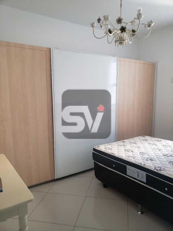 Conheça Quarto 2 do imóvel - Mobiliado. Reformado. 2 quartos. Botafogo. Vista. Varanda. - SVAP20108 - 18 Quarto 2 - Mobiliado. Reformado. 2 quartos. Botafogo. Vista. Varanda. - SVAP20108 - 18