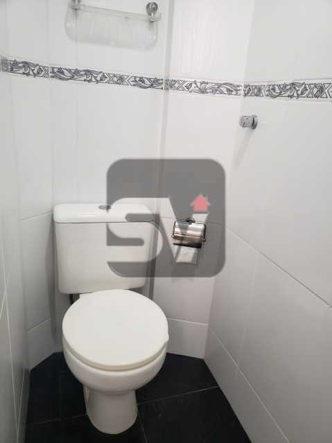 Banheiro de serviço - Flamengo. 2 Quartos. Varanda. 80m². - SVAP20114 - 14