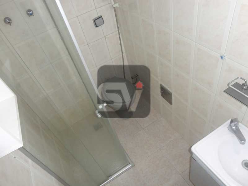 Conheça Banheiro social do imóvel - Quarto e sala. Andar alto. Varanda. Catete. - VIAP10047 - 9 Banheiro social - Quarto e sala. Andar alto. Varanda. Catete. - VIAP10047 - 9