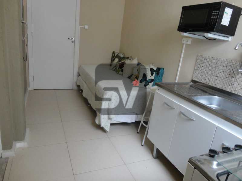 Conheça Sala/ Cozinha do imóvel - Mobiliado. Silencioso. Flamengo. 1 quarto - VIAP10142 - 6 Sala/ Cozinha - Mobiliado. Silencioso. Flamengo. 1 quarto - VIAP10142 - 6
