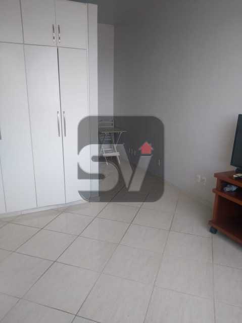 Conheça Sala/ Quarto do imóvel - Mobiliado. Silencioso. Indevassável. Andar Alto. Laranjeiras. Kitnet - VIKI00065 - 4 Sala/ Quarto - Mobiliado. Silencioso. Indevassável. Andar Alto. Laranjeiras. Kitnet - VIKI00065 - 4