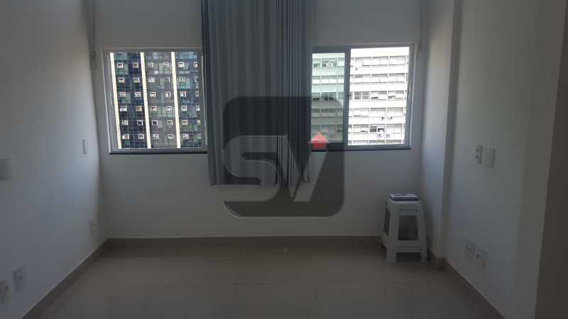 Conheça SALA/QUARTO do imóvel - Glória. Conjugado. Reformado. Andar Alto - VIKI00077 - 4 SALA/QUARTO - Glória. Conjugado. Reformado. Andar Alto - VIKI00077 - 4