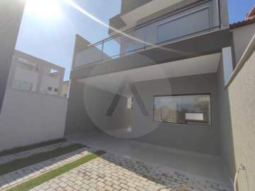 Lançamento - Imobiliária Agatê Imóveis vende Casa em Condomínio de 200 m² Itaipu - Niterói por 995 mil reais. - HTCN30126