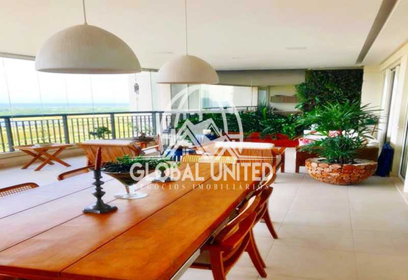 Conheça 2 Varanda. do imóvel - Apartamento Rio de Janeiro, Barra da Tijuca, RJ Para Venda e Aluguel, 4 Quartos, 435m² - REAP40019 - 3 2 Varanda. - Apartamento Rio de Janeiro, Barra da Tijuca, RJ Para Venda e Aluguel, 4 Quartos, 435m² - REAP40019 - 3