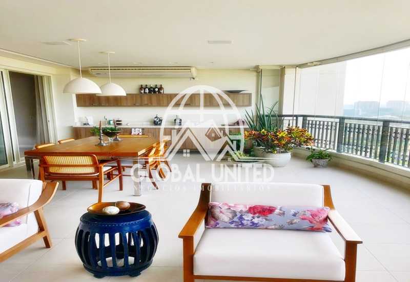 Conheça 3 Varanda. do imóvel - Apartamento Rio de Janeiro, Barra da Tijuca, RJ Para Venda e Aluguel, 4 Quartos, 435m² - REAP40019 - 4 3 Varanda. - Apartamento Rio de Janeiro, Barra da Tijuca, RJ Para Venda e Aluguel, 4 Quartos, 435m² - REAP40019 - 4