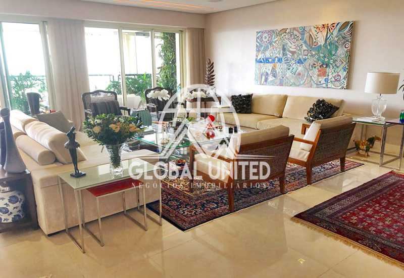 Conheça 6 Sala de Estar. do imóvel - Apartamento Rio de Janeiro, Barra da Tijuca, RJ Para Venda e Aluguel, 4 Quartos, 435m² - REAP40019 - 8 6 Sala de Estar. - Apartamento Rio de Janeiro, Barra da Tijuca, RJ Para Venda e Aluguel, 4 Quartos, 435m² - REAP40019 - 8