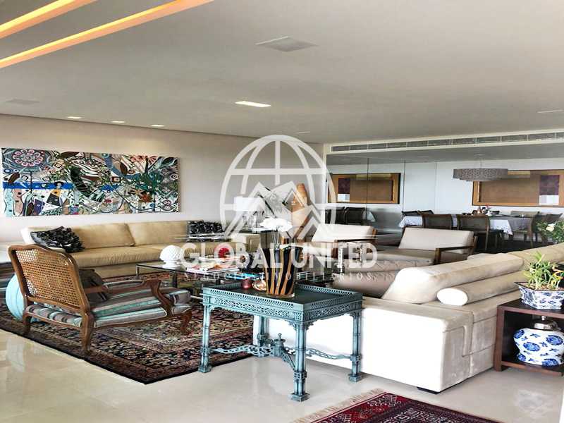 Conheça 7 Sala de Estar. do imóvel - Apartamento Rio de Janeiro, Barra da Tijuca, RJ Para Venda e Aluguel, 4 Quartos, 435m² - REAP40019 - 9 7 Sala de Estar. - Apartamento Rio de Janeiro, Barra da Tijuca, RJ Para Venda e Aluguel, 4 Quartos, 435m² - REAP40019 - 9