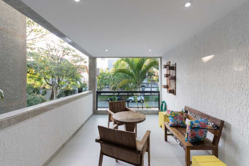 4_Varanda da Sala 1 - Apartamento 3 suites com 132 m² no Recreio, Desembargador Paulo Alonso - REAP30114 - 9