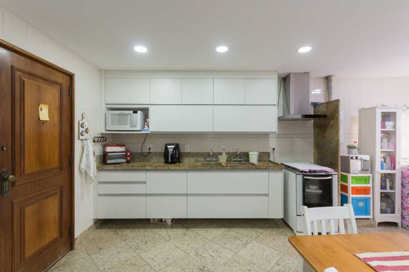 8_Cozinha e Área de serviço  - Apartamento 3 suites com 132 m² no Recreio, Desembargador Paulo Alonso - REAP30114 - 26