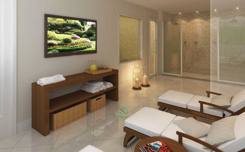 Conheça Sauna e Repouso do empreendimento - Fachada - Expand Residences - 1176 - 7 Sauna e Repouso - Fachada - Expand Residences - 1176 - 7