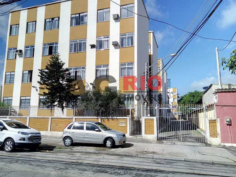 01 - Fachada e entrada do      - Apartamento 2 quartos à venda Rio de Janeiro,RJ - R$ 255.000 - AGV22822 - 1