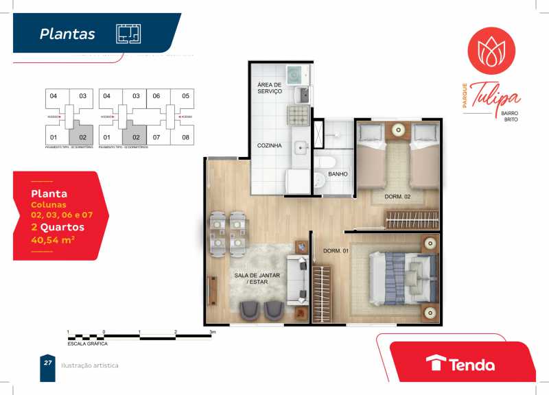 Conheça IMAGEM MERAMENTE ILUSTRATIVA do imóvel - LANÇAMENTO TENDA - EXCELENTE APARTAMENTO DE 1 OU DOIS QUARTOS EM GUARATIBA. - SIAP20116 - 9 IMAGEM MERAMENTE ILUSTRATIVA - LANÇAMENTO TENDA - EXCELENTE APARTAMENTO DE 1 OU DOIS QUARTOS EM GUARATIBA. - SIAP20116 - 9