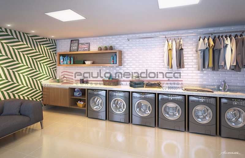 lavanderia - Apartamento com 2 quartos no centro de nova iguaçu para venda - PMAP20056 - 26