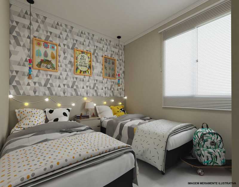 Quarto_Kids - Apartamento 2 quartos à venda Jardim Tropical, Nova Iguaçu - R$ 216.000 - PMAP20089 - 15