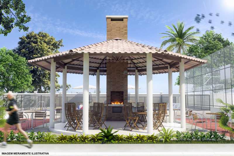 Quiosque_Final - Apartamento 2 quartos à venda Jardim Tropical, Nova Iguaçu - R$ 216.000 - PMAP20089 - 16