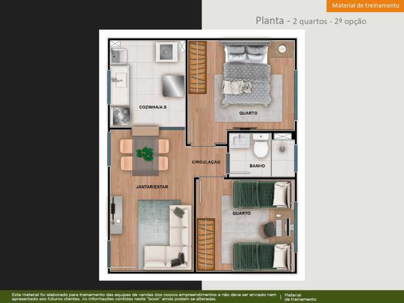 IMAGEM MERAMENTE ILUSTRATIVA - Ótima Oportunidade em Nova Iguaçu - Apartamentos de 2 quartos. - SIAP20023 - 17