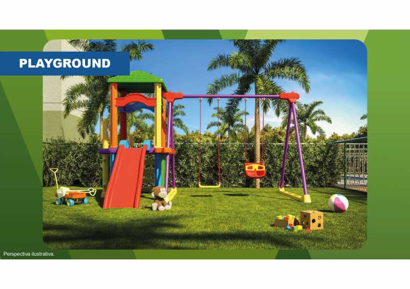Conheça Playground do imóvel - Excelente apartamento em Belford Roxo - Viva Vida Naturale!! - SIAP20034 - 7 Playground - Excelente apartamento em Belford Roxo - Viva Vida Naturale!! - SIAP20034 - 7