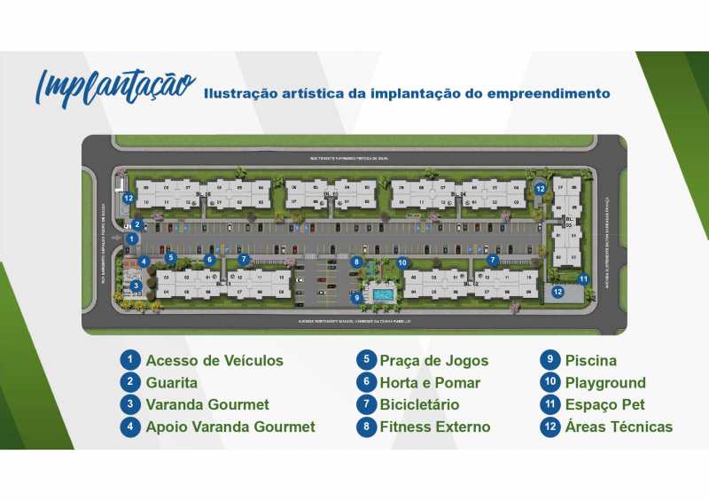 Conheça Implantação do imóvel - Excelente apartamento em Belford Roxo - Viva Vida Naturale!! - SIAP20034 - 14 Implantação - Excelente apartamento em Belford Roxo - Viva Vida Naturale!! - SIAP20034 - 14