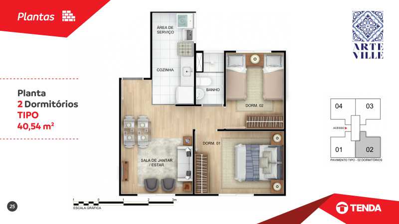 Conheça Arte_Ville_page-0025 do imóvel - Apartamento de 2 quartos em Cascadura para venda. - SIAP20043 - 7 Arte_Ville_page-0025 - Apartamento de 2 quartos em Cascadura para venda. - SIAP20043 - 7
