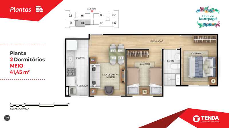 Conheça IMAGEM MERAMENTE ILUSTRATIVA do imóvel - Apartamento 2 quartos em Jacarepaguá para Venda - SIAP20047 - 15 IMAGEM MERAMENTE ILUSTRATIVA - Apartamento 2 quartos em Jacarepaguá para Venda - SIAP20047 - 15
