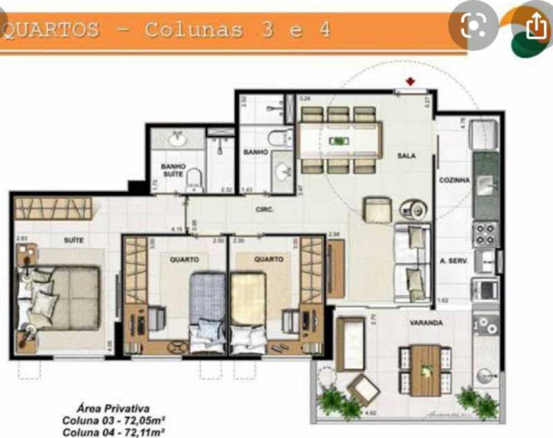 Conheça 20 do imóvel - Apartamento 3 quartos à venda Barra da Tijuca, Rio de Janeiro - R$ 589.000 - SVAP30258 - 21 20 - Apartamento 3 quartos à venda Barra da Tijuca, Rio de Janeiro - R$ 589.000 - SVAP30258 - 21