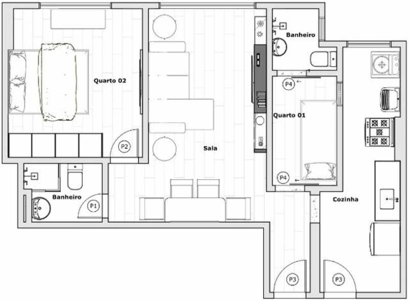 Conheça 19 do imóvel - Apartamento 2 quartos à venda Tanque, Rio de Janeiro - R$ 205.000 - SVAP20565 - 17 19 - Apartamento 2 quartos à venda Tanque, Rio de Janeiro - R$ 205.000 - SVAP20565 - 17