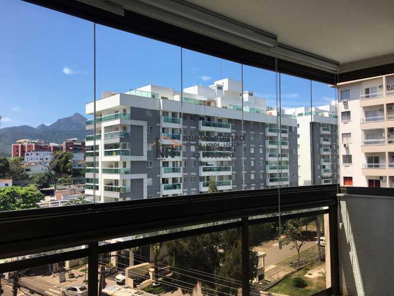 Conheça 3 - Sacada do imóvel - Apartamento 3 quartos à venda Pechincha, Rio de Janeiro - R$ 395.000 - NR00182 - 1 3 - Sacada - Apartamento 3 quartos à venda Pechincha, Rio de Janeiro - R$ 395.000 - NR00182 - 1