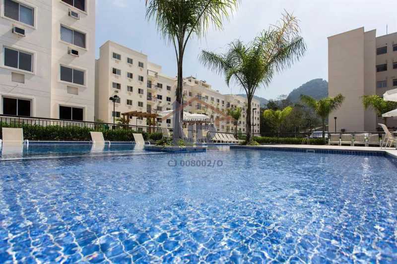 COND. FLORIS B. RES 19. - Apartamento 4 quartos à venda Jacarepaguá, Rio de Janeiro - R$ 450.000 - NR00376 - 1