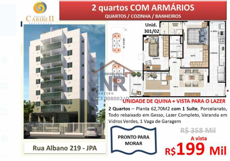 WhatsApp Image 2022-07-08 at 1 - Apartamento 2 quartos à venda Praça Seca, Rio de Janeiro - R$ 199.000 - NR00524 - 1