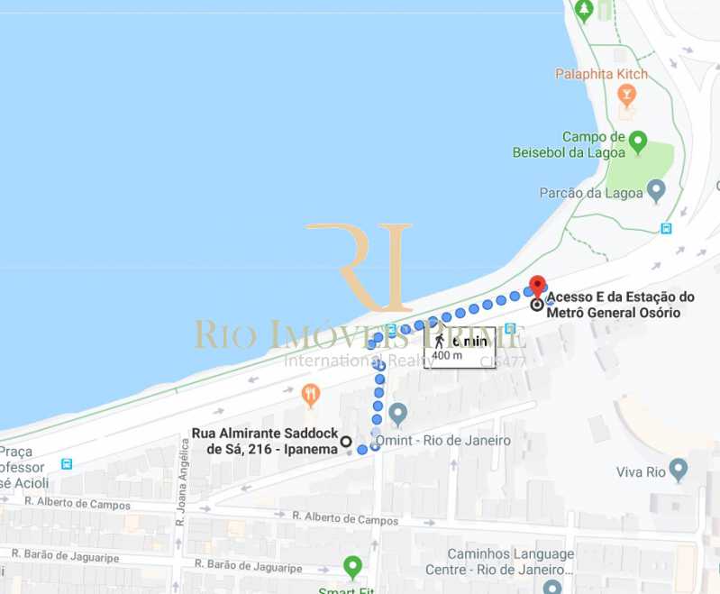 Conheça DISTÂNCIA METRÔ do empreendimento - Fachada - Ipanema Ville - 111 - 11 DISTÂNCIA METRÔ - Fachada - Ipanema Ville - 111 - 11