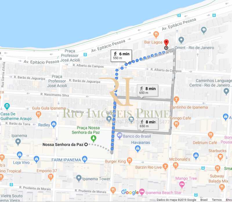 Conheça DISTÂNCIA METRÔ do empreendimento - Fachada - Ipanema Ville - 111 - 12 DISTÂNCIA METRÔ - Fachada - Ipanema Ville - 111 - 12